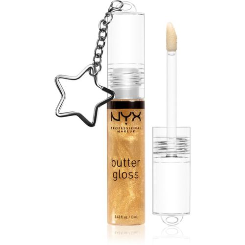 Butter Gloss brillo de labios (edición limitada) tono 25k Gold + Keychain 13 ml - NYX Professional Makeup - Modalova