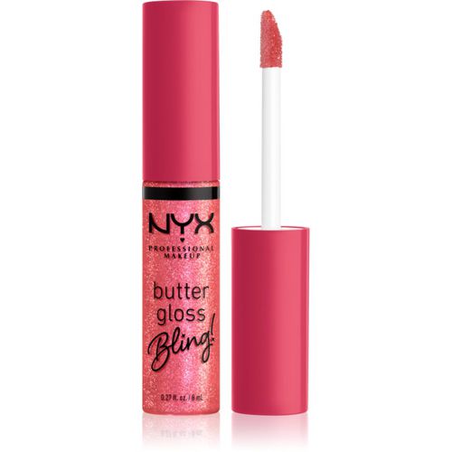 Butter Gloss Bling lucidalabbra brillante colore 05 She Got Money 8 ml - NYX Professional Makeup - Modalova