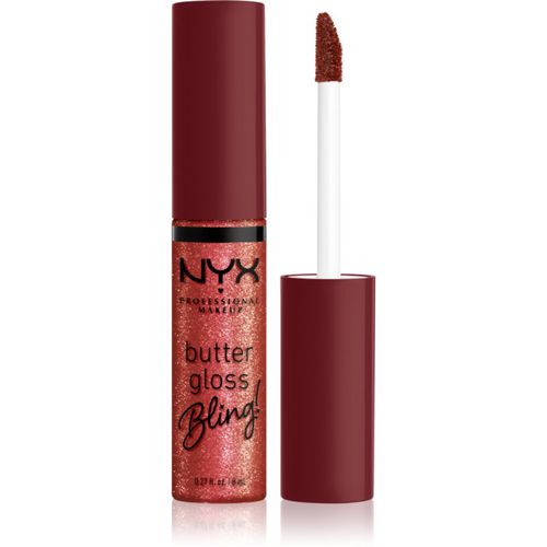 Butter Gloss Bling brillo de labios brillante tono 07 Big Spender 8 ml - NYX Professional Makeup - Modalova