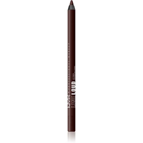 Line Loud Vegan lápiz delineador para labios con efecto mate tono 35 - No Wine Ing 1,2 g - NYX Professional Makeup - Modalova