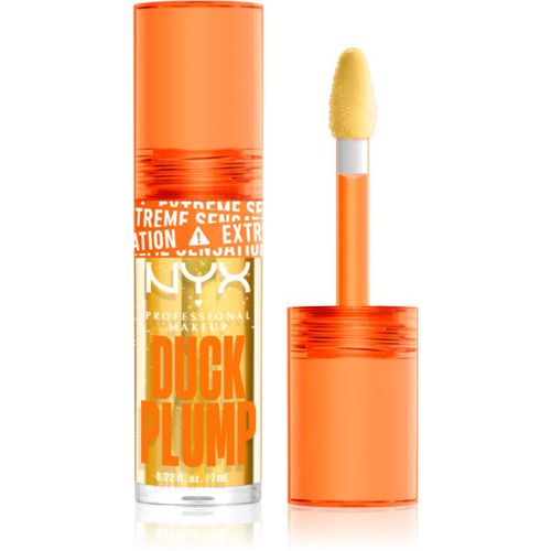 Duck Plump brillo de labios con efecto voluminizador tono 01 Clearly Spicy 7 ml - NYX Professional Makeup - Modalova