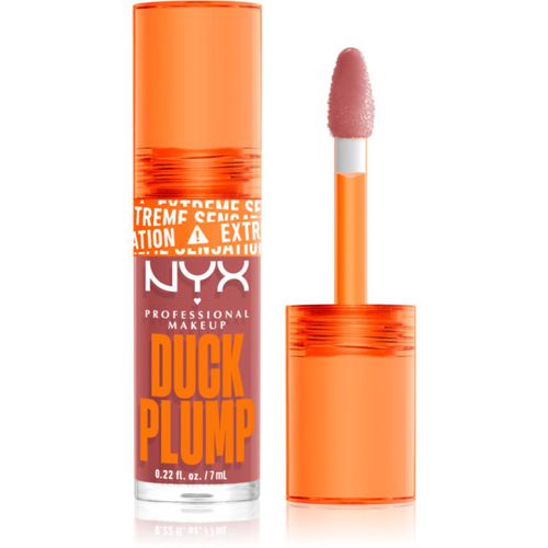 Duck Plump brillo de labios con efecto voluminizador tono 03 Nude Swings 7 ml - NYX Professional Makeup - Modalova