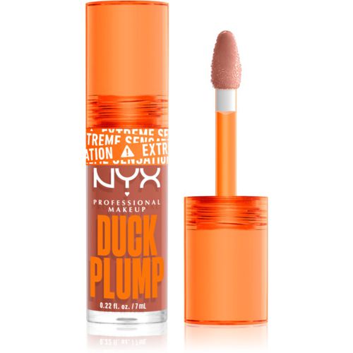 Duck Plump brillo de labios con efecto voluminizador tono 04 Apri Caught 7 ml - NYX Professional Makeup - Modalova