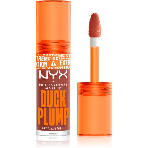 Duck Plump brillo de labios con efecto voluminizador tono 05 Brown Applause 7 ml - NYX Professional Makeup - Modalova