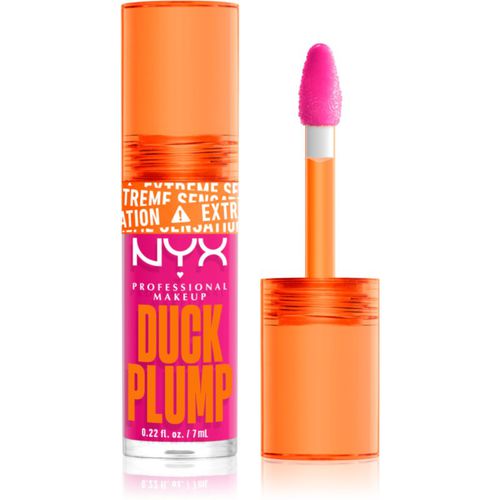 Duck Plump brillo de labios con efecto voluminizador tono 12 Bubblegum Bae 7 ml - NYX Professional Makeup - Modalova