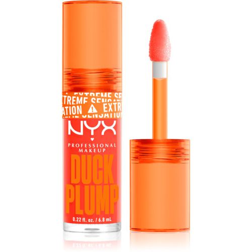 Duck Plump brillo de labios con efecto voluminizador tono 13 Peach Out 7 ml - NYX Professional Makeup - Modalova