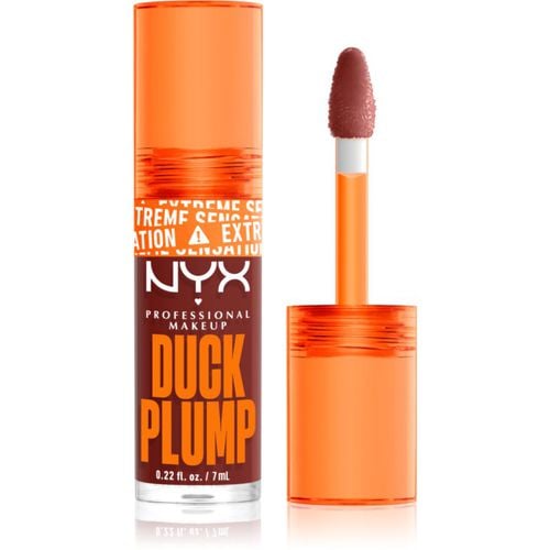 Duck Plump brillo de labios con efecto voluminizador tono 16 Wine Not 7 ml - NYX Professional Makeup - Modalova