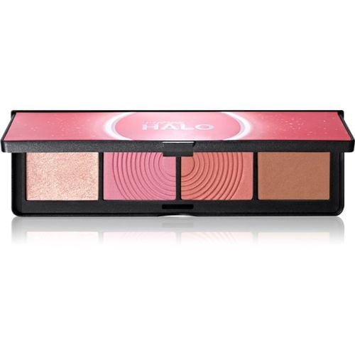 Halo Sculpt + Glow Face Palette paletas de iluminadores y coloretes tono Pink Saturation 15,7 g - Smashbox - Modalova