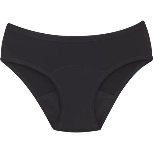 Period Underwear Classic: Medium Flow Black Menstruationsslip aus Stoff bei mittlerer Menstruation Größe L 1 St - Snuggs - Modalova