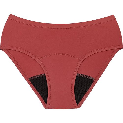 Period Underwear Classic: Heavy Flow Raspberry mutandine mestruali in tessuto per le mestruazioni abbondanti taglia XS Raspberry 1 pz - Snuggs - Modalova