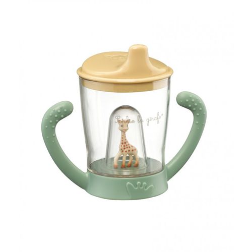 Vulli Non-Drip Cup Tasse Beige 6m+ 180 ml - Sophie La Girafe - Modalova