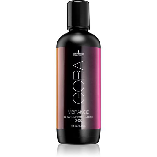 IGORA New Vibrance trattamento per esaltare la lucentezza dei capelli tinti Clear 0-00 500 ml - Schwarzkopf Professional - Modalova