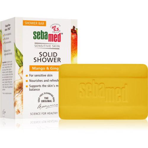 Sensitive Skin Solid Shower detergente nutrición e hidratación fragancias Mango & Ginger 100 g - Sebamed - Modalova