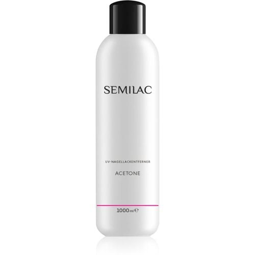 Liquids acetona pura para quitar esmalte de uñas de gel 1000 ml - Semilac - Modalova