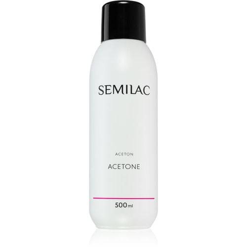 Liquids acetona pura para quitar esmalte de uñas de gel 500 ml - Semilac - Modalova