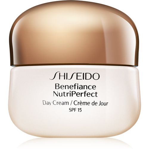 Benefiance NutriPerfect Day Cream crema de día rejuvenecedora SPF 15 50 ml - Shiseido - Modalova