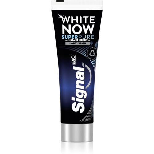 White Now Men Super Pure dentifricio per uomo con effetto sbiancante 75 ml - Signal - Modalova