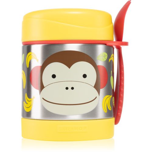 Zoo Monkey Thermosflasche mit Löffelchen 12m+ 325 ml - Skip Hop - Modalova