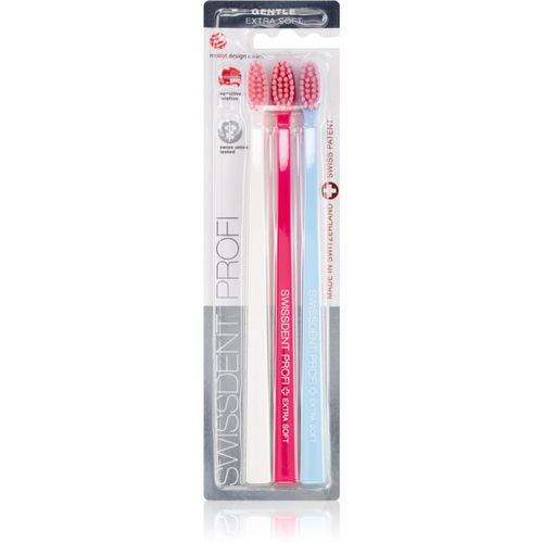 Profi Gentle cepillo de dientes extra suave 3 ud - Swissdent - Modalova