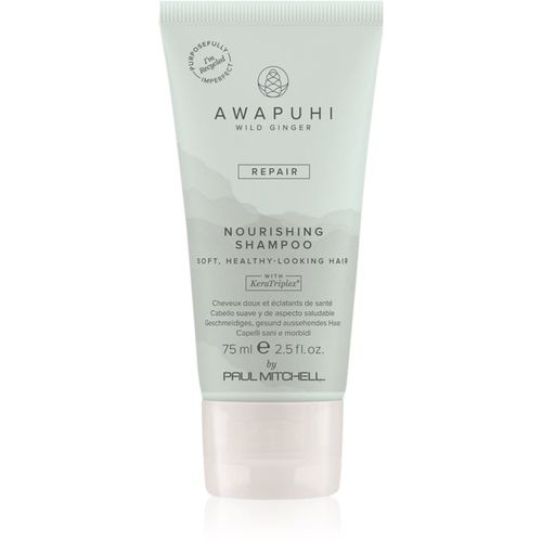 Awapuhi Wild Ginger Repair Nourishing Shampoo champú nutritivo para renovar y fortificar el cabello 75 ml - Paul Mitchell - Modalova