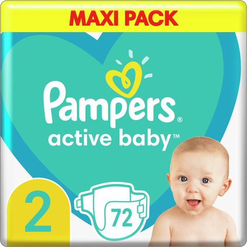 Active Baby Size 2 Einwegwindeln 4-8 kg 72 St - Pampers - Modalova