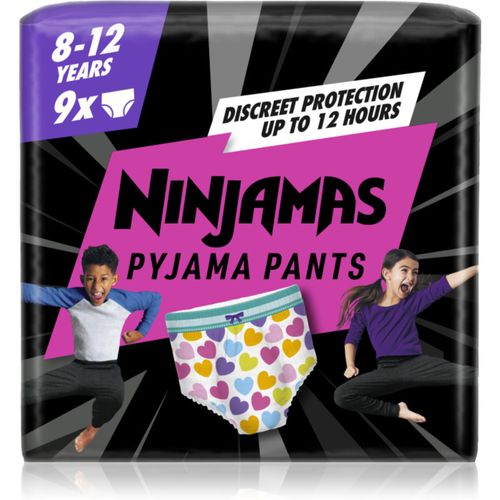 Ninjamas Pyjama Pants pañales-braguita de pijama 27-43 kg Hearts 9 ud - Pampers - Modalova