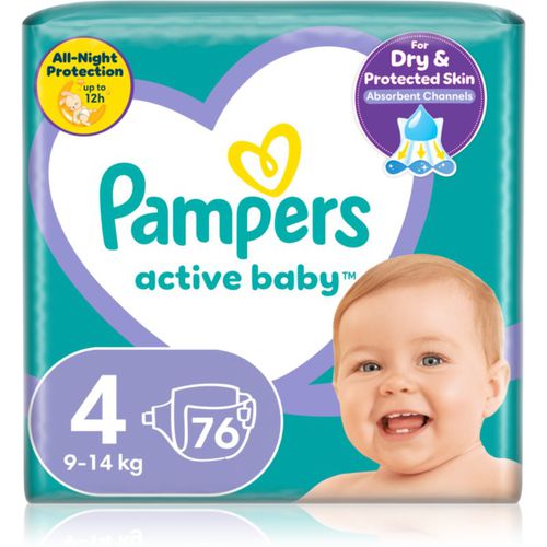 Active Baby Size 4 Einwegwindeln 9-14 kg 76 St - Pampers - Modalova