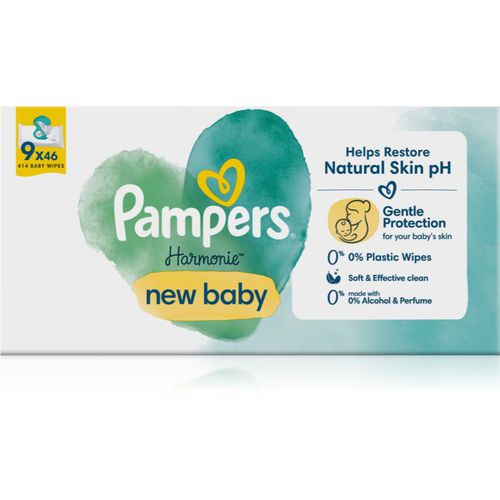 Harmonie New Baby salviette detergenti umidificate per bambini 414 pz - Pampers - Modalova