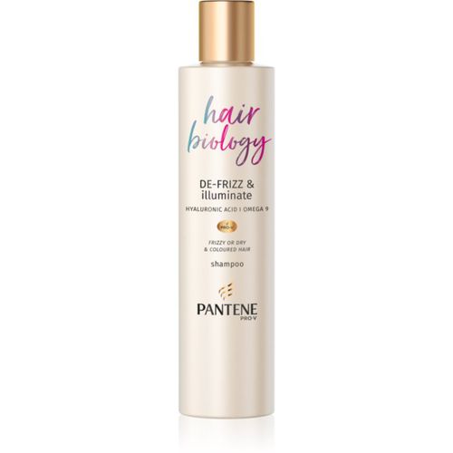 Hair Biology De-Frizz & Illuminate champú para cabello seco y teñido 250 ml - Pantene - Modalova