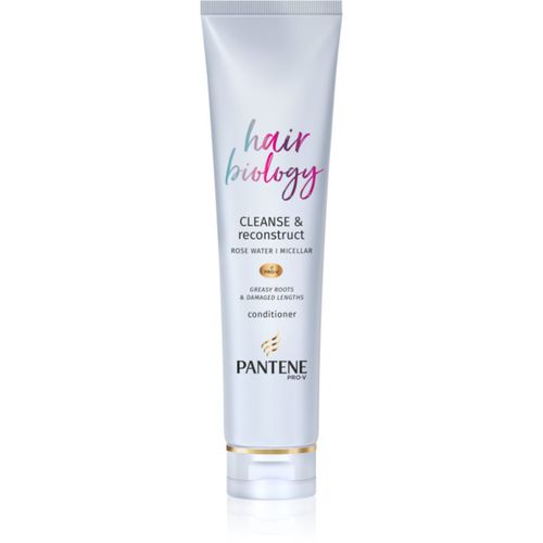 Hair Biology Cleanse & Reconstruct acondicionador para cabello graso 160 ml - Pantene - Modalova