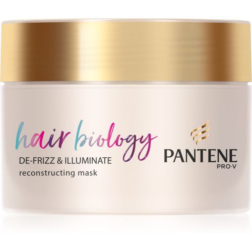 Hair Biology De-Frizz & Illuminate mascarilla para cabello para cabello seco y teñido 160 ml - Pantene - Modalova