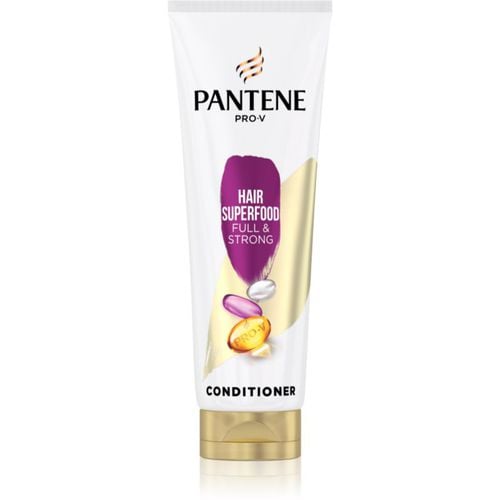 Hair Superfood Full & Strong acondicionador para aportar brillo y nutrición 200 ml - Pantene - Modalova