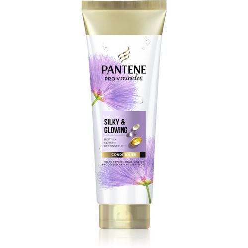 Pro-V Miracles Silky & Glowing acondicionador renovador con queratina 160 ml - Pantene - Modalova