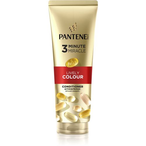 Minute Miracle Lively Colour acondicionador para cabello teñido y dañado 220 ml - Pantene - Modalova