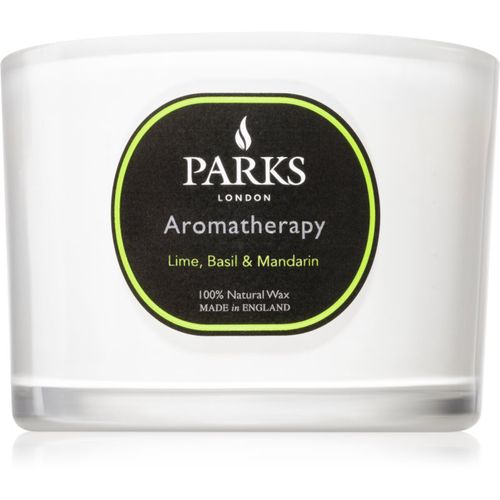 Aromatherapy Lime, Basil & Mandarin Duftkerze 80 g - Parks London - Modalova