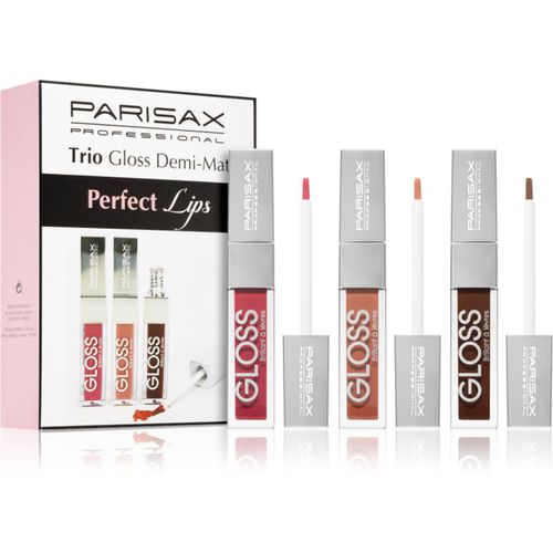 Perfect Lips Trio conjunto de brillos labiales Demi-Mat - Parisax - Modalova