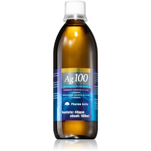 Colloidal silver 40ppm lozione tonica detergente 500 ml - Pharma Activ - Modalova