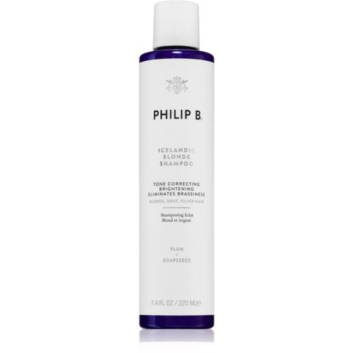 Icelandic Blonde shampoo per capelli biondi e grigi 220 ml - Philip B. - Modalova