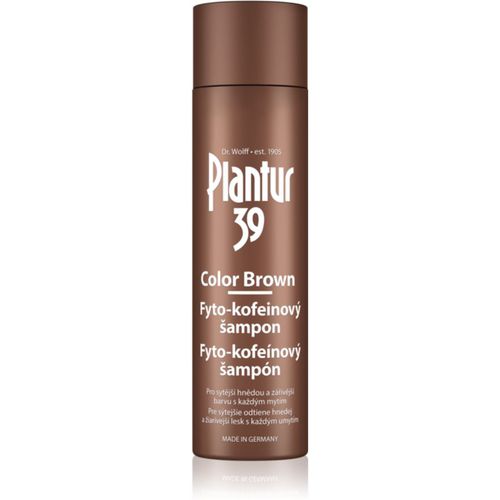 Color Brown champú con cafeína para los tonos marrones del cabello 250 ml - Plantur - Modalova