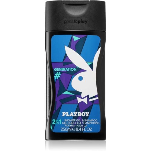 Generation gel de ducha 2 en 1 para hombre 250 ml - Playboy - Modalova