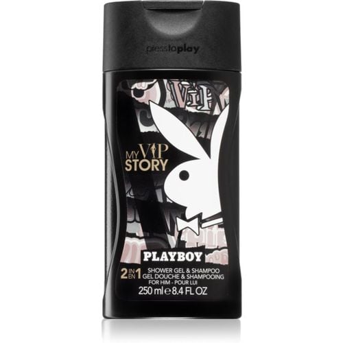 My VIP Story gel de ducha y champú 2en1 para hombre 250 ml - Playboy - Modalova