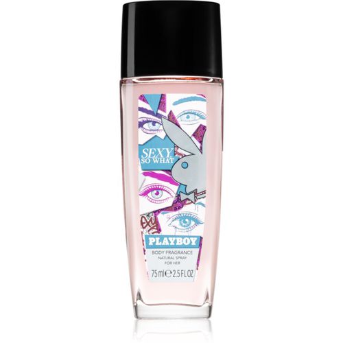 Sexy So What deodorante con diffusore da donna 75 ml - Playboy - Modalova