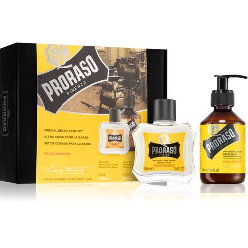 Set Beard Classic confezione regalo per uomo Wood and Spice - Proraso - Modalova