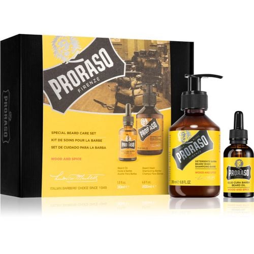 Set Beard Original confezione regalo per la barba per uomo Wood and Spice - Proraso - Modalova