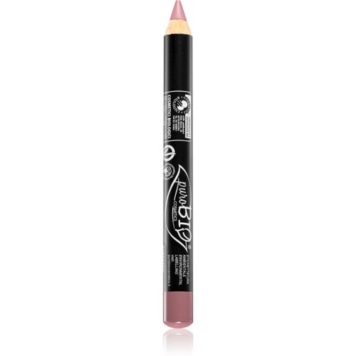 Pencil Lipstick lápiz multifuncional para ojos, labios y mejillas tono 24 Pink Rossetto 2,3 g - puroBIO Cosmetics - Modalova