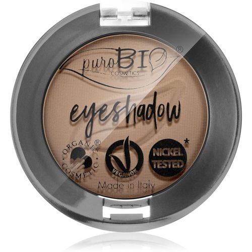 Compact Eyeshadows ombretti colore 02 Dove Gray 2,5 g - puroBIO Cosmetics - Modalova