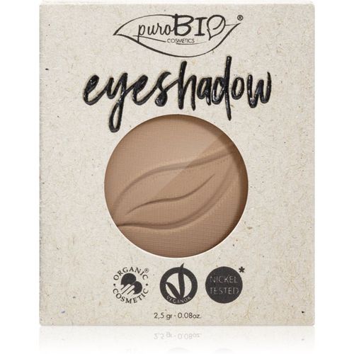 Compact Eyeshadows ombretti ricarica colore 02 Dove Gray 2,5 g - puroBIO Cosmetics - Modalova