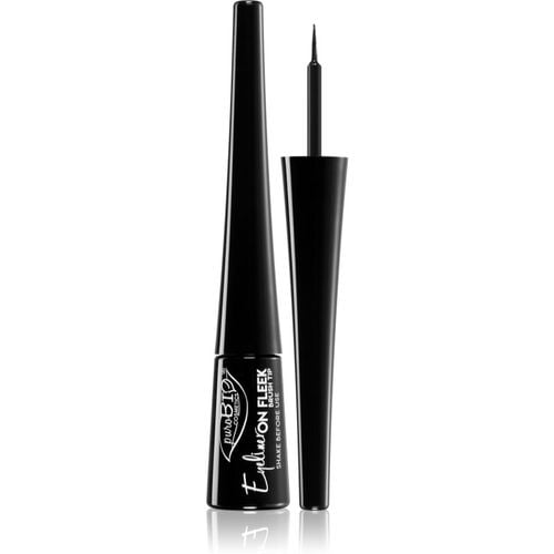 On Fleek Brush Tip eyeliner liquidi con pennellino 3 ml - puroBIO Cosmetics - Modalova