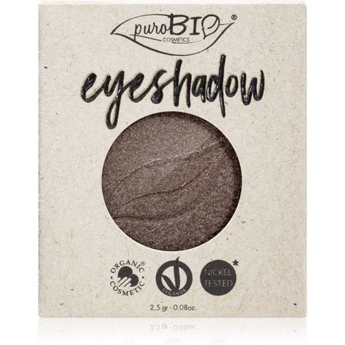 Compact Eyeshadows ombretti ricarica colore 19 Intense Gray 2,5 g - puroBIO Cosmetics - Modalova