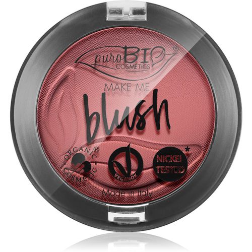 Long-lasting Blush blush in polvere colore 06 Cherry Blossom 5,2 g - puroBIO Cosmetics - Modalova